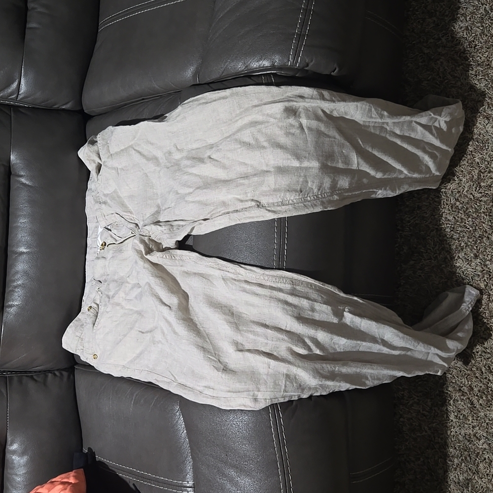 Linen pants size 36
